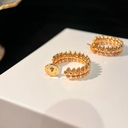 [Solara Jewelry]CLASH SMALL HOOP EARRINGS
