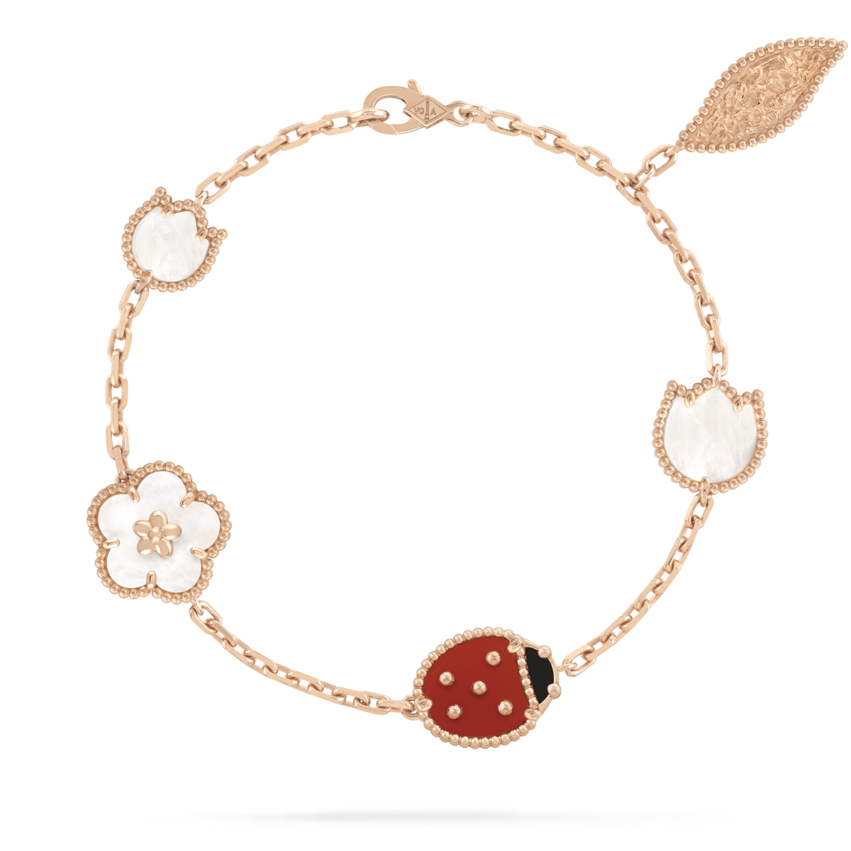 [Solara Jewelry]LUCKY SPRING 5 MOTIF BRACELET