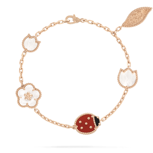 [Solara Jewelry]LUCKY SPRING 5 MOTIF BRACELET