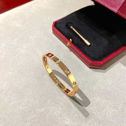 [Solara Jewelry]LOVE BRACELET 6.1MM 10 DIAMONDS
