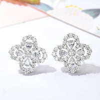 [Solara Jewelry]LOOP EARRINGS FULL MOTIF DIAMOND 16MM
