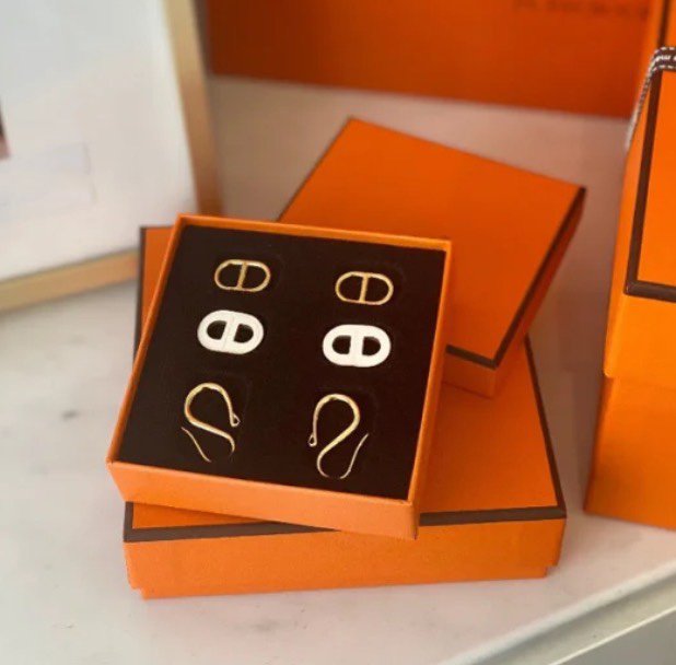 [Solara Jewelry]HM O'MAILLON GOLD EARRINGS