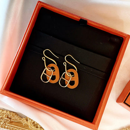 [Solara Jewelry]HM O'MAILLON GOLD EARRINGS