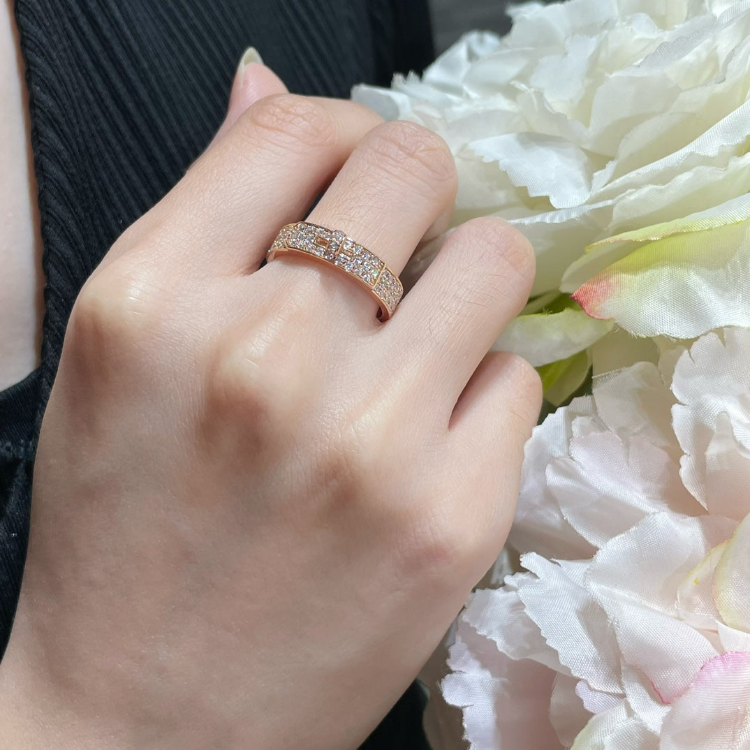[Solara Jewelry]KELLY PINK GOLD DIAMOND RING