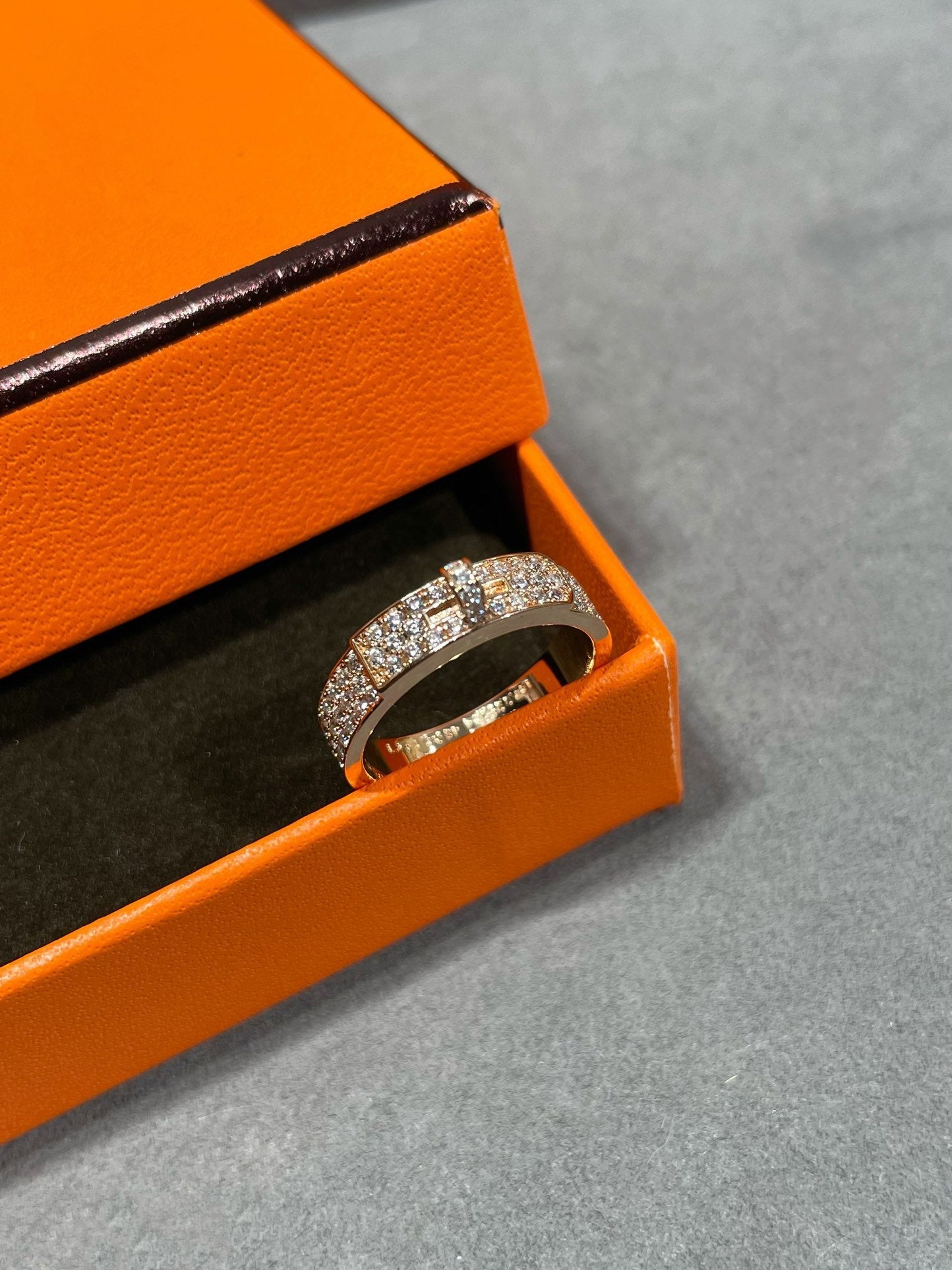 [Solara Jewelry]KELLY PINK GOLD DIAMOND RING