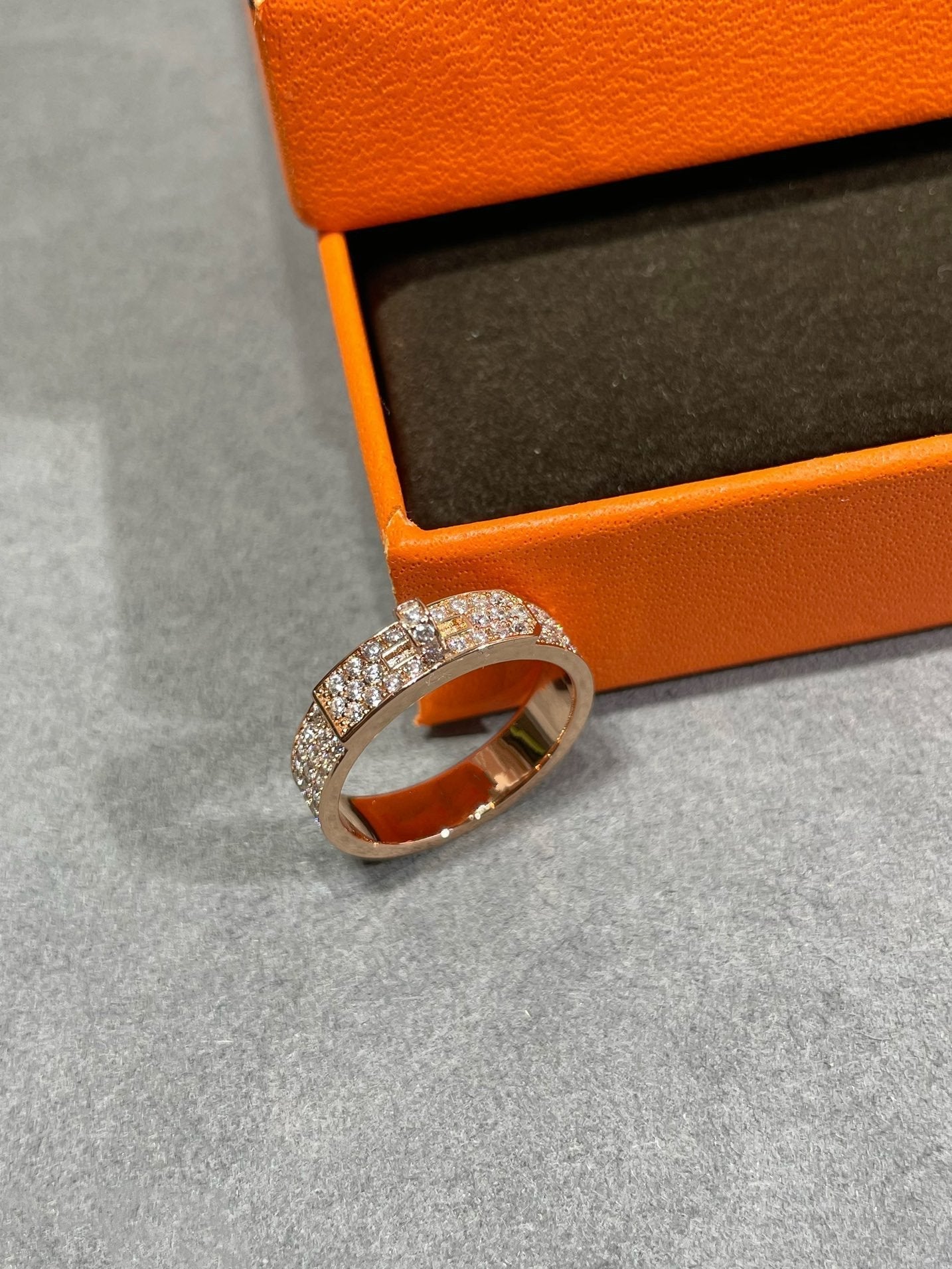 [Solara Jewelry]KELLY PINK GOLD DIAMOND RING