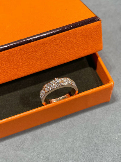 [Solara Jewelry]KELLY PINK GOLD DIAMOND RING