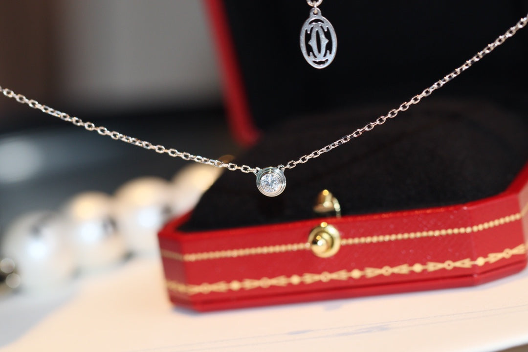 [Solara Jewelry]DAMOUR DIAMOND NECKLACE