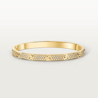 [Solara jewelry]LOVE BRACELET 4.8MM DIAMOND-PAVED