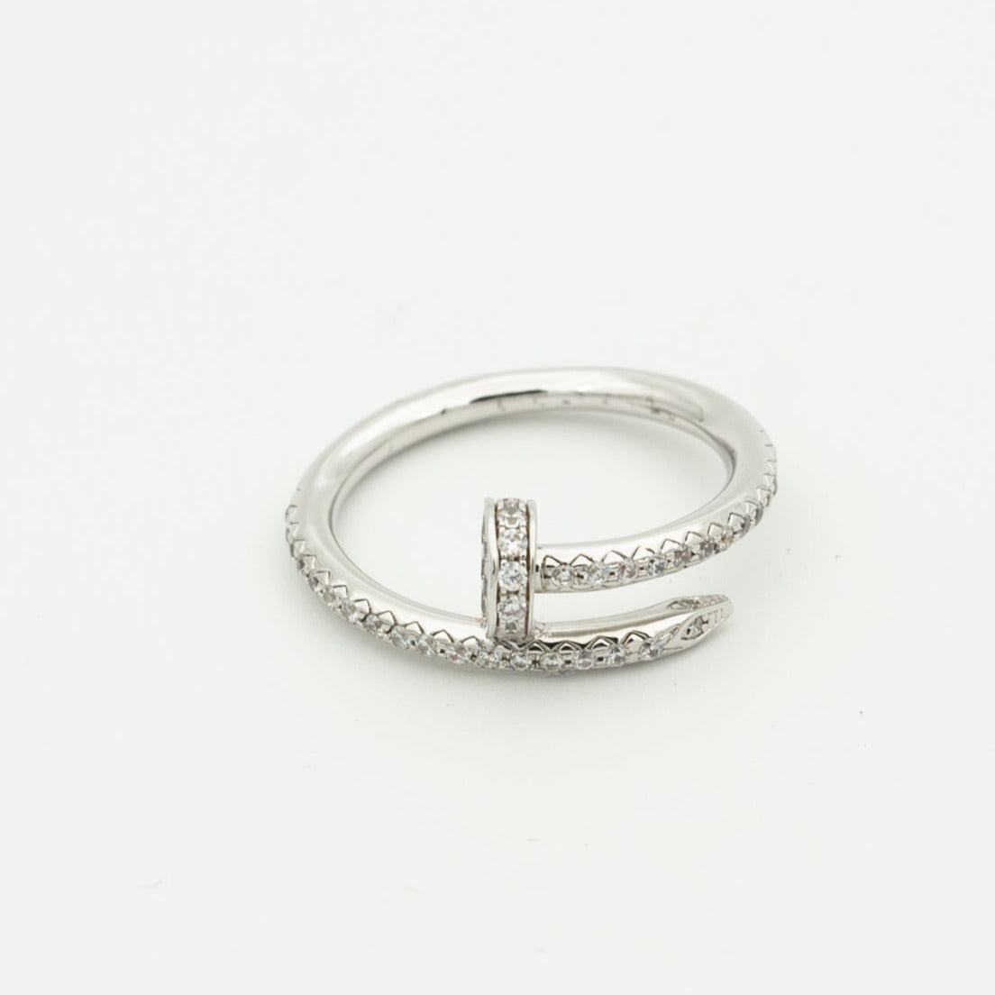 [Solara Jewelry]JUSTE RING 1.8MM SILVER DIAMONDS
