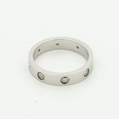 [Solara Jewelry]LOVE RING 3.6MM 8 DIAMONDS