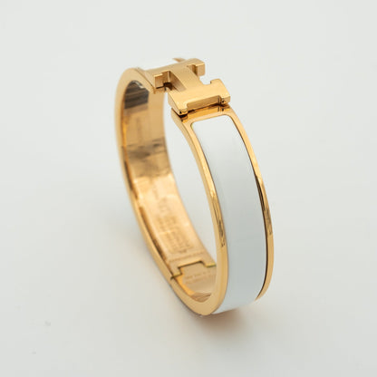 [Solara Jewelry]H WHITE BRACELET