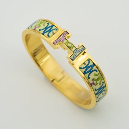 [Solara Jewelry]H BRACELET BEIGE MULTICOLOR
