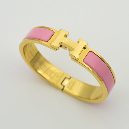 [Solara Jewelry]H PINK BRACELET