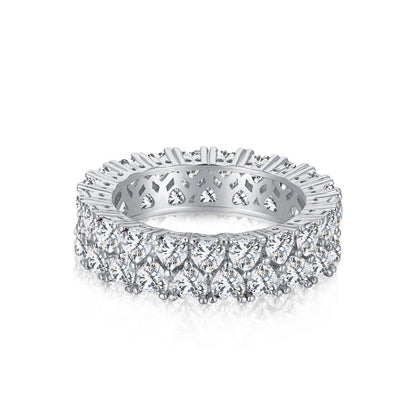 [Solara Jewelry]Sparkling Full Heart Ring