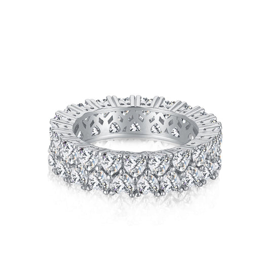 [Solara Jewelry]Sparkling Full Heart Ring