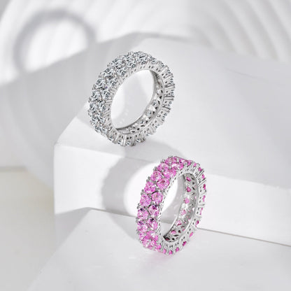 [Solara Jewelry]Sparkling Full Heart Ring