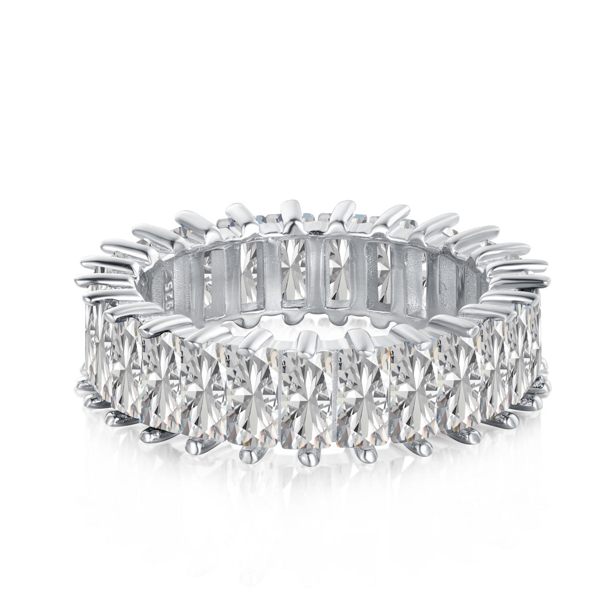 [Solara Jewelry]Unique Colorful Radiant Cut RIng