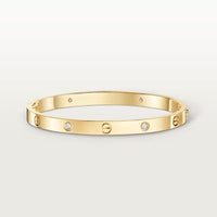 [Solara jewelry]LOVE BRACELET 4.8MM 4 DIAMONDS