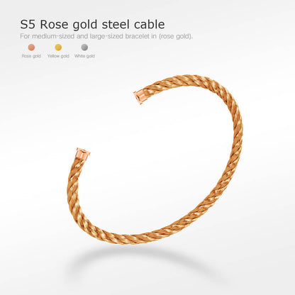 [Solara Jewelry]FORCE SERIES BRACELET CABLES 50 CHOICES (DIY SELECTION)