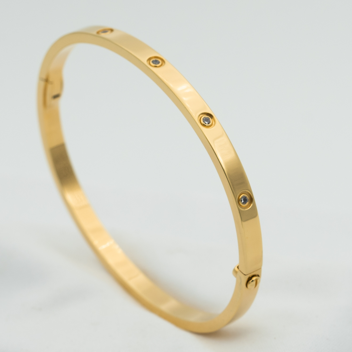 [Solara Jewelry]LOVE BRACELET 3.65MM 10 DIAMONDS