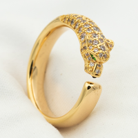 [Solara Jewelry]PANTHERE RING DIAMOND 7.3MM
