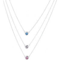 [Solara Jewelry]ELSA PERETTI SERIES SINGLE DIAMOND SIMPLE NECKLACE