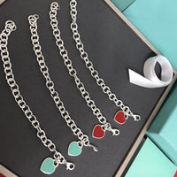 [Solara Jewelry]HEART TAG BRACELET SILVER MEDIUM
