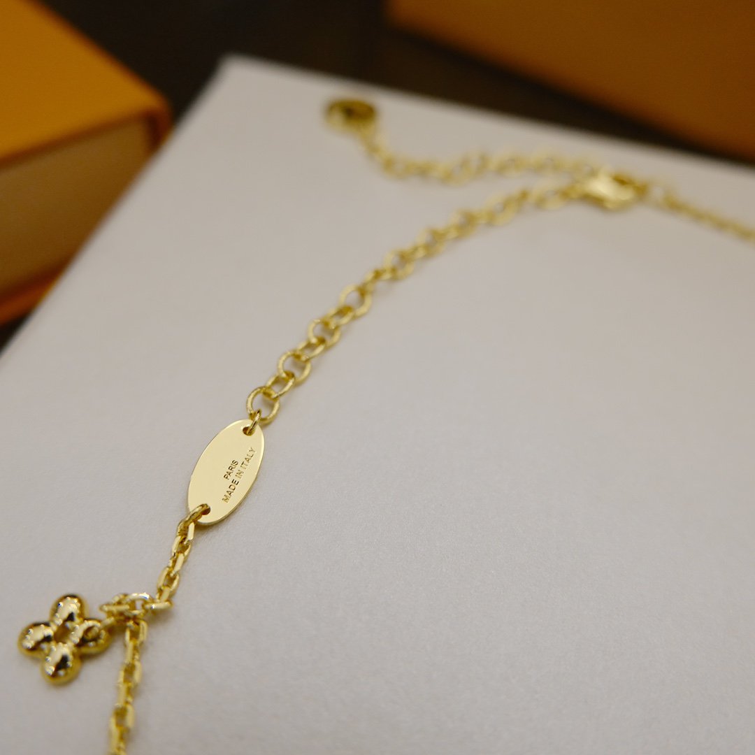 [Solara Jewelry]BLOOMING SUPPLE NECKLACE BRASS