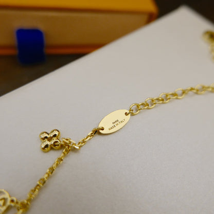 [Solara Jewelry]BLOOMING SUPPLE NECKLACE BRASS