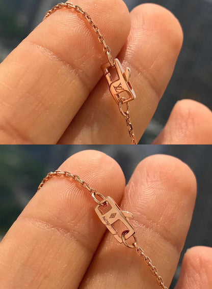 [Solara Jewelry]BLOSSOM PENDANT PINK GOLD AND DIAMOND