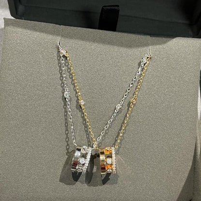 [Solara jewelry]CHAIN MOVE ROMANE PEDAND NECKLACE