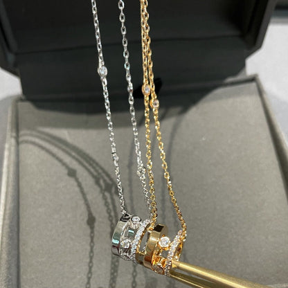 [Solara jewelry]CHAIN MOVE ROMANE PEDAND NECKLACE