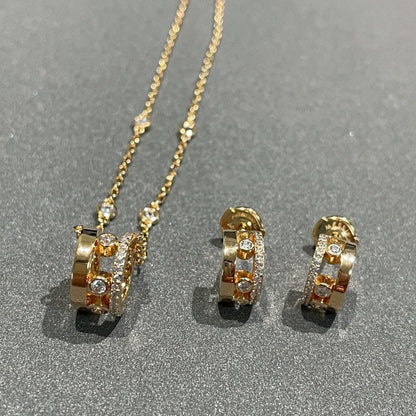 [Solara jewelry]CHAIN MOVE ROMANE PEDAND NECKLACE