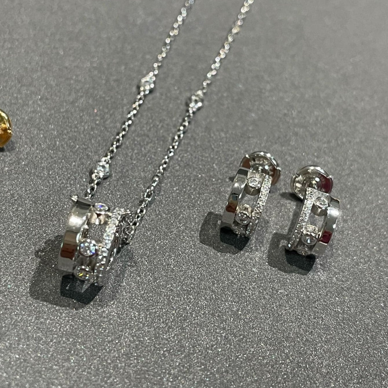 [Solara jewelry]CHAIN MOVE ROMANE PEDAND NECKLACE