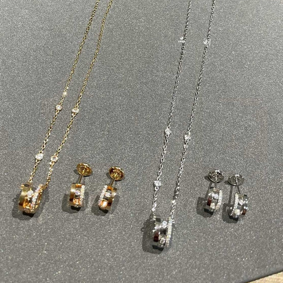 [Solara jewelry]CHAIN MOVE ROMANE PEDAND NECKLACE