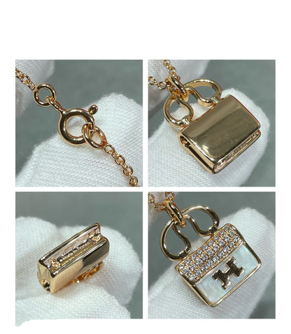 [Solara Jewelry]H CIRCE MOISSANITE PENDANT NECKLACE GOLD