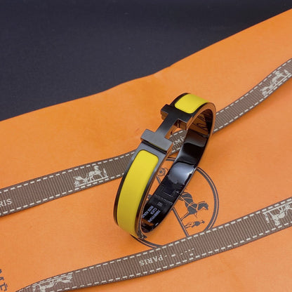 [Solara Jewelry]CLIC HM SO BLACK YELLOW BRACELET