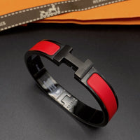 [Solara Jewelry]CLIC HM SO BLACK RED BRACELET