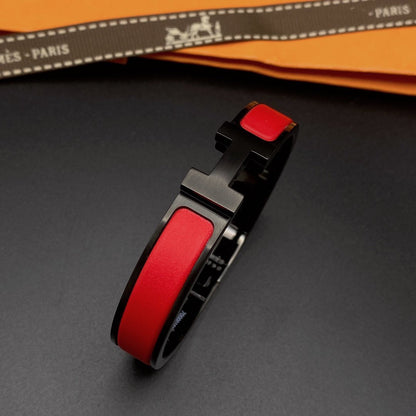 [Solara Jewelry]CLIC HM SO BLACK RED BRACELET