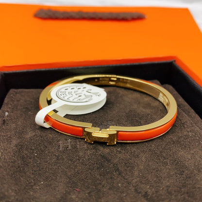 [Solara Jewelry]CLASSIC HM CLIC RED 8MM ENAMEL BRACELET