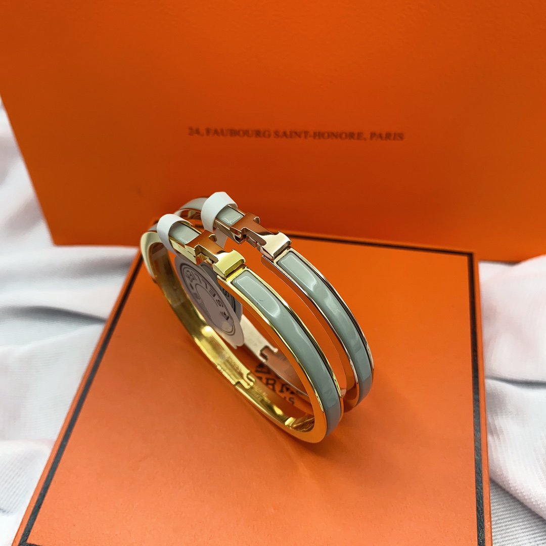 [Solara Jewelry]CLASSIC HM CLIC GREEN 8MM ENAMEL BRACELET