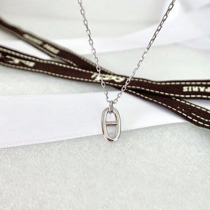 [Solara Jewelry]HM PIG NOSE NECKLACE