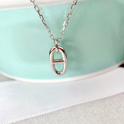 [Solara Jewelry]HM PIG NOSE NECKLACE