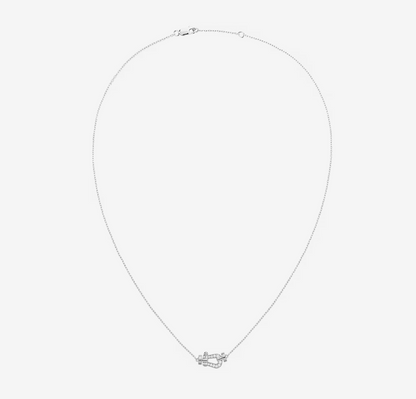 [Solara Jewelry]FORCE 10 DIAMOND SILVER NECKLACE MINI MODEL