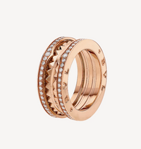 [Solara Jewelry]ZERO 1 ロック ダイヤモンド ピンクゴールド
