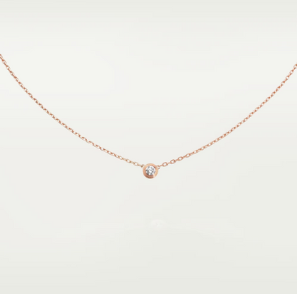[Solara Jewelry]DAMOUR DIAMOND NECKLACE