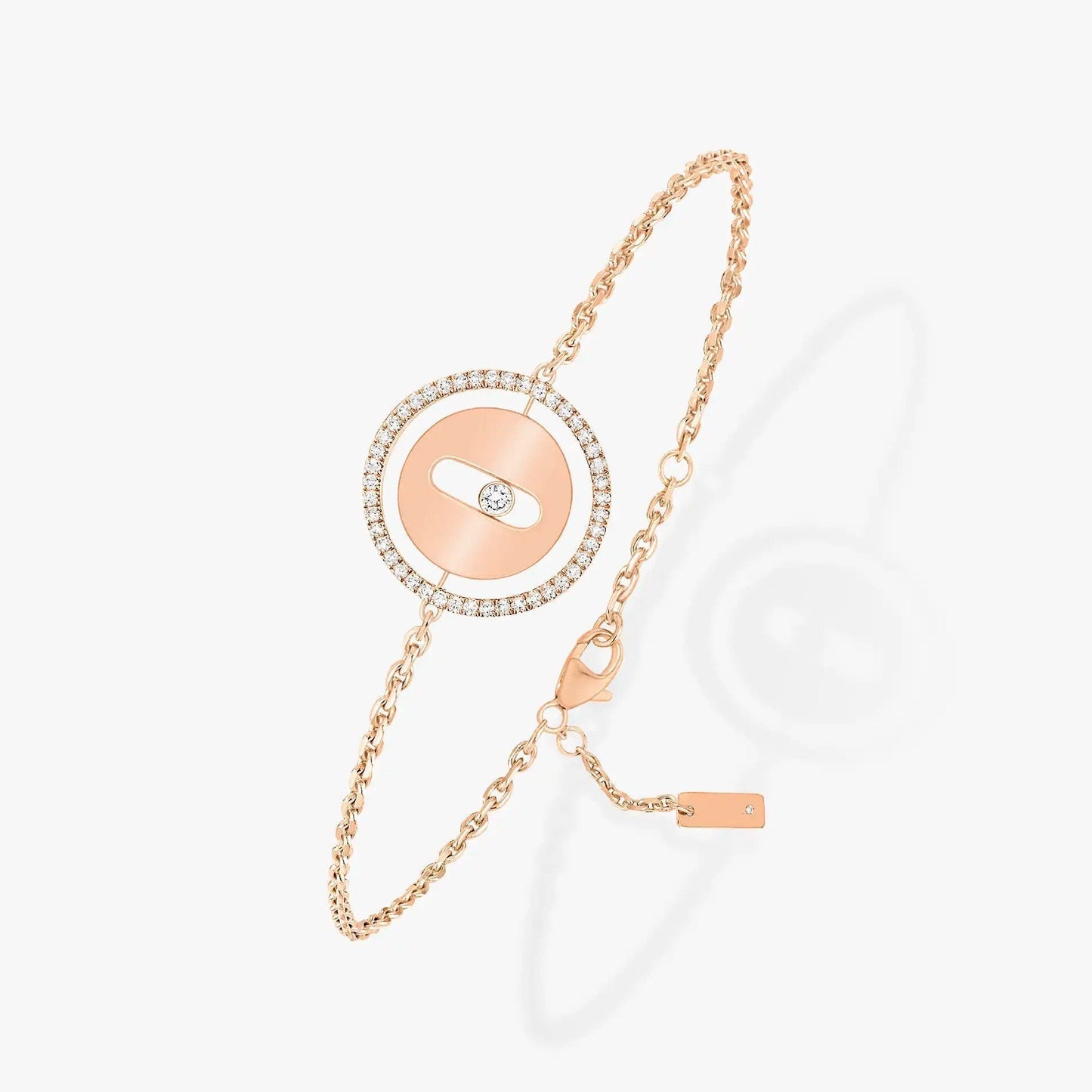 [Solara jewelry]LUCKY MOVE PAVED DIAMOND BRACELET