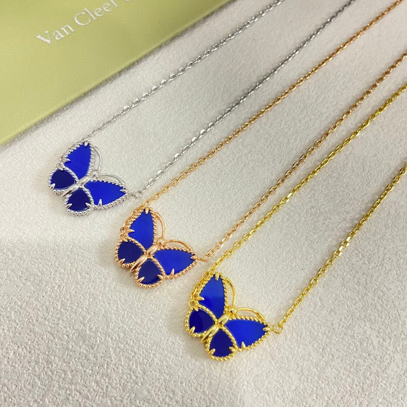 [Solara jewelry] 2026 NEW LUCKY BUTTERFLY 1 MOTIFS NECKLACE