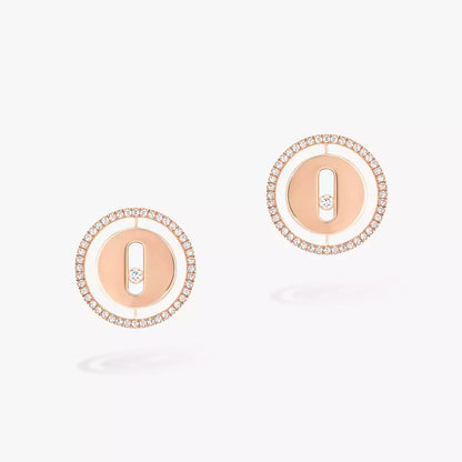 [Solara jewelry]Lucky Move Diamond Earrings